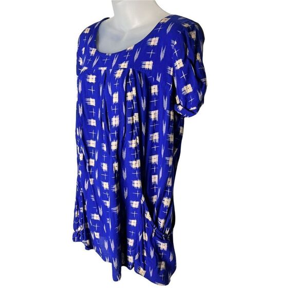 Anthropologie Holding Horses Abstraction Ikat Tunic XS - Picture 6 of 8